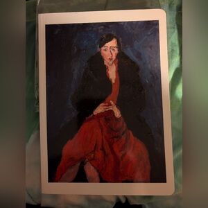 Barnes Foundation Unlined Journal Of Chaim Soutine "Portrait Of Madame Castaing"